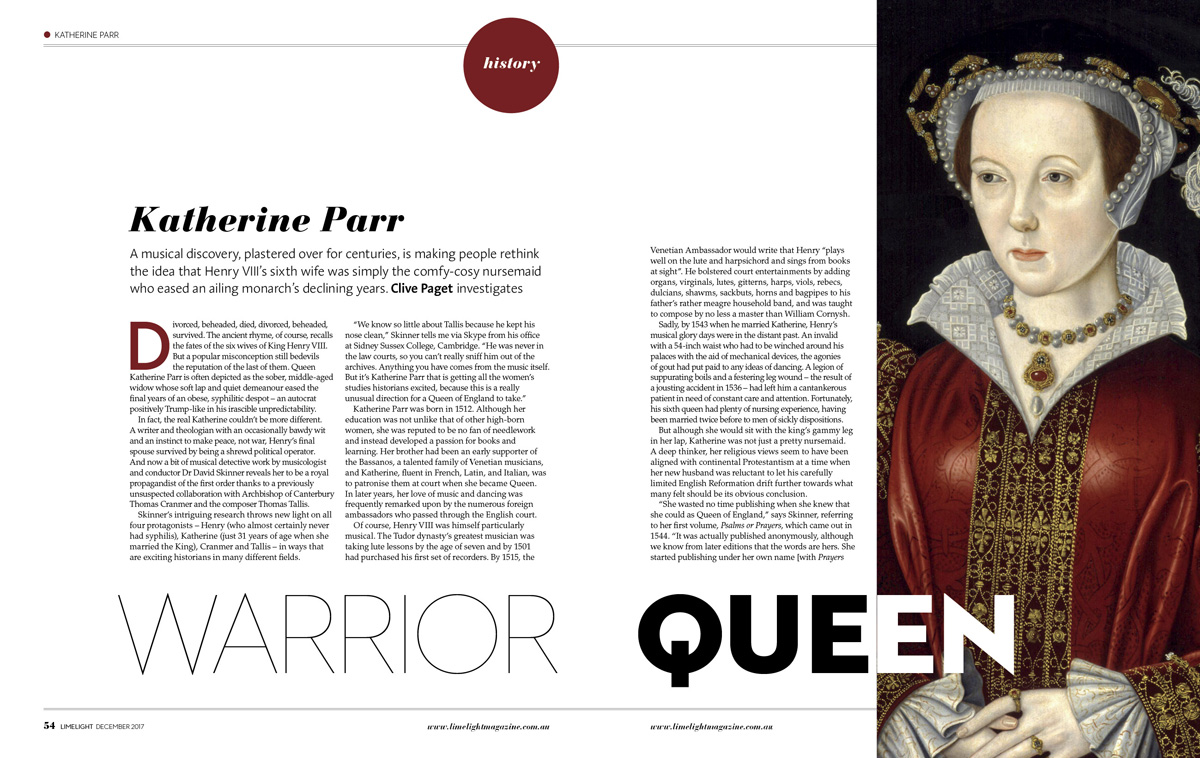 Limelight Magazine: Warrior Queen