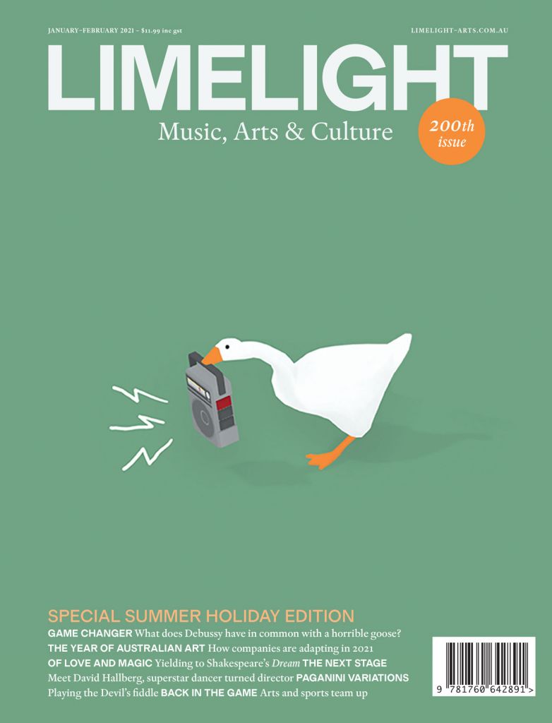 The cover of Limelight's January–February magazine