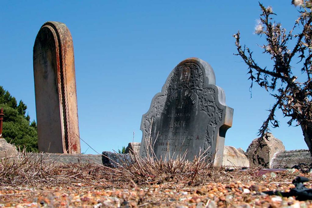 A graveyard in Robertson, NSW