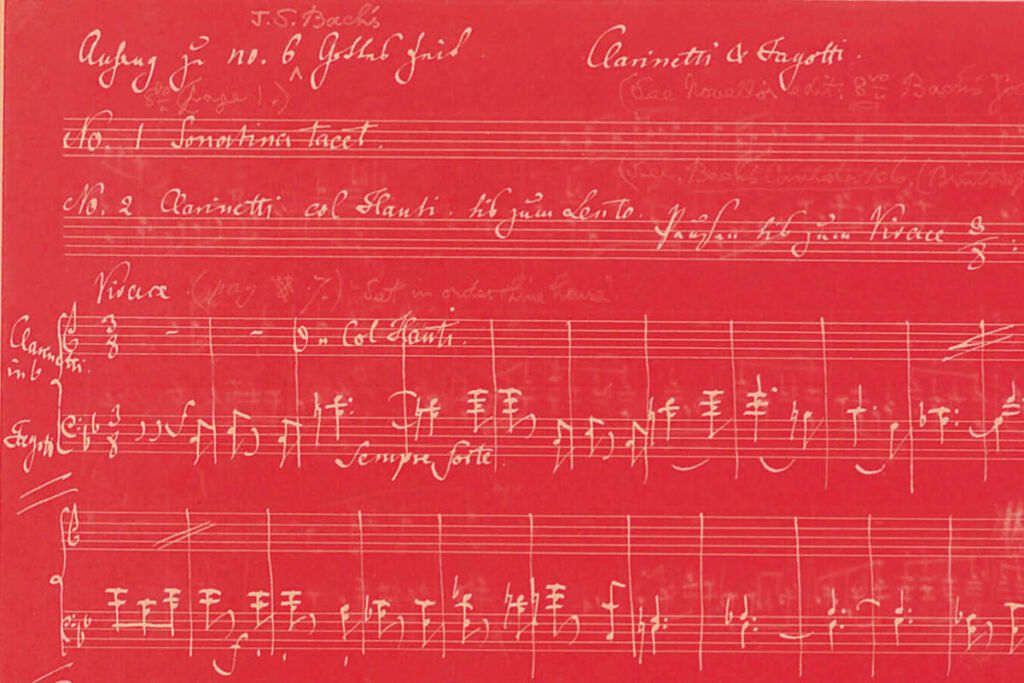 Arrangements Mendelssohn transcription of Bach