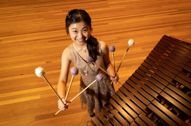 2022 Young Instrumentalist Prize winner Chantel Chen.