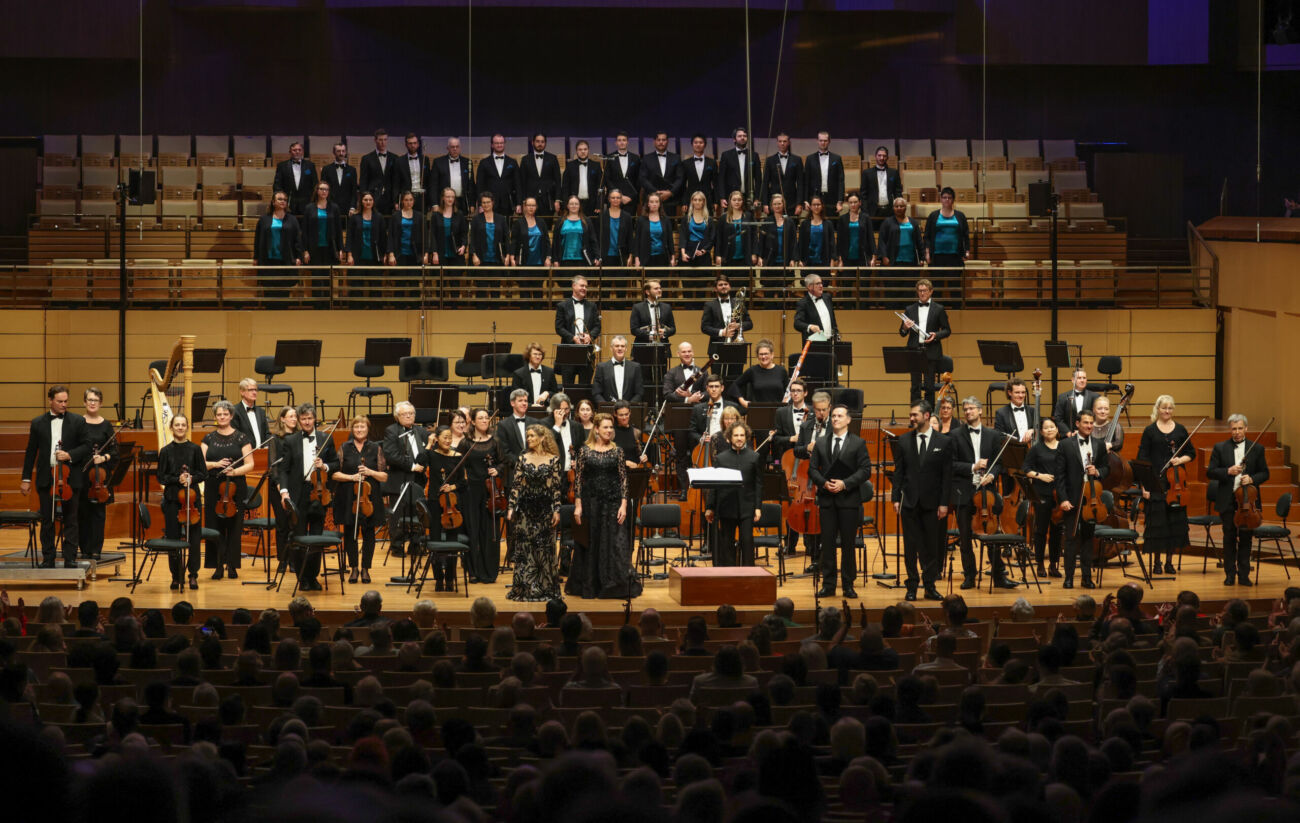 The Queensland Symphony Orchestra performs Mozart's Requiem, May 2022. Photo © Peter Wallis.