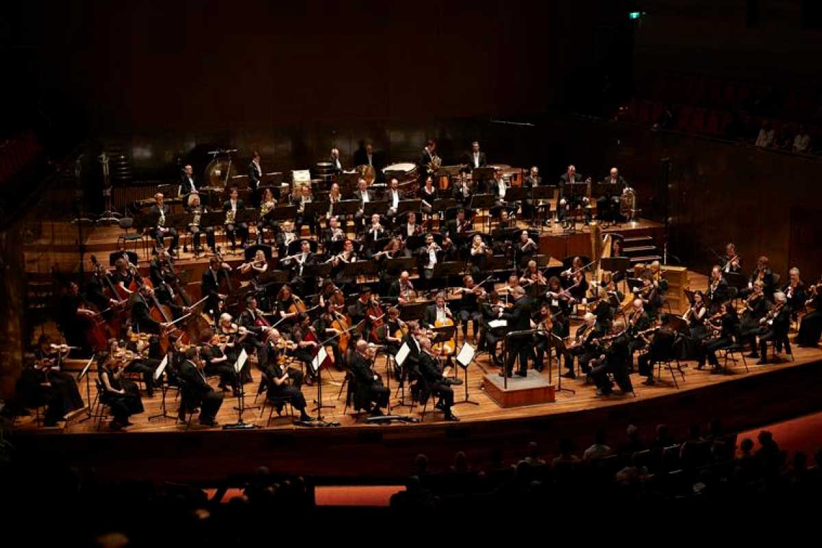 The Melbourne Symphony Orchestra in concert.