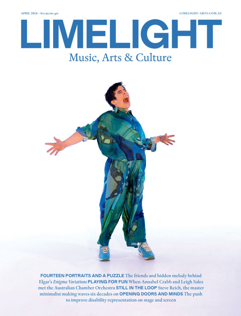 The cover of Limelight's April 2024 issue