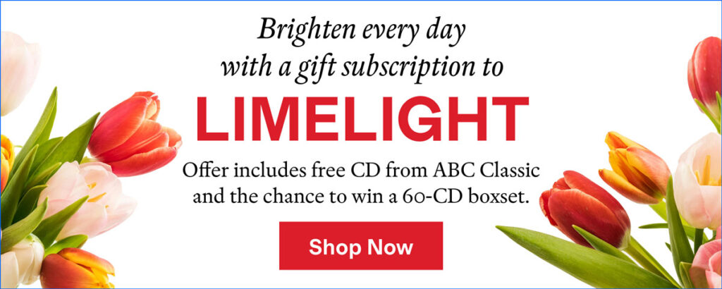 Brighten every day with a gift subscription to Limelight.