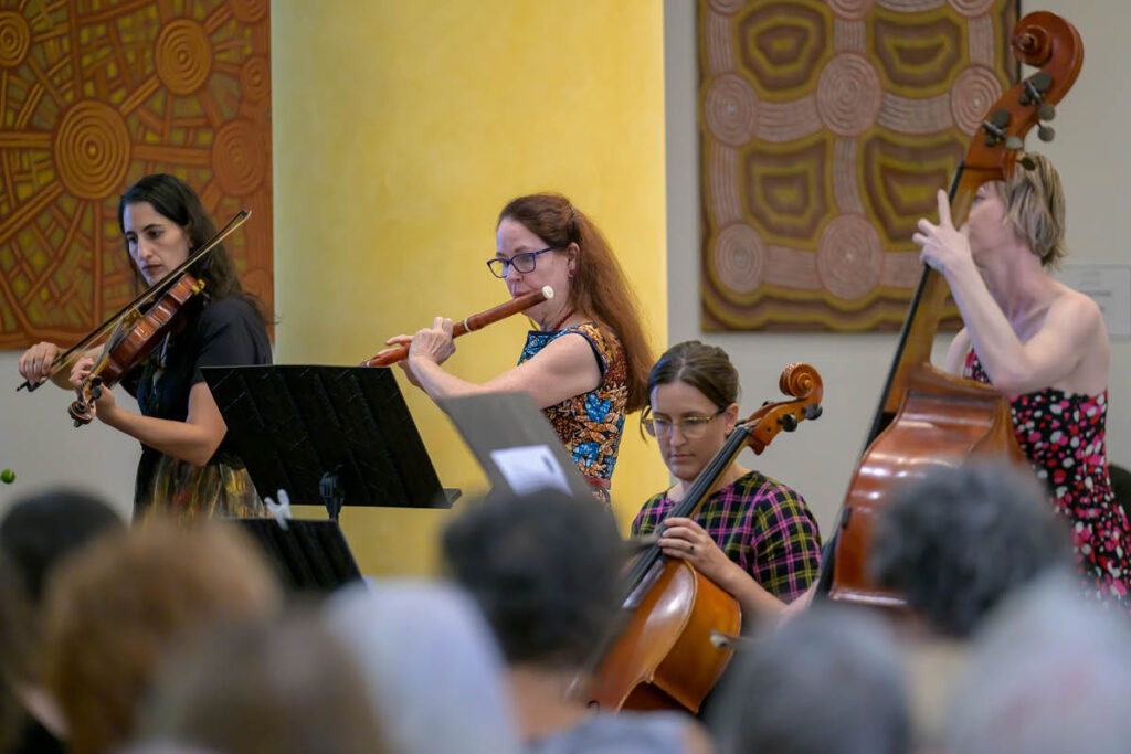 Arafura Music Collective in performance,