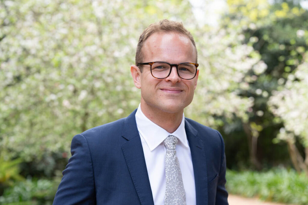 Jack Frerer in a suit.