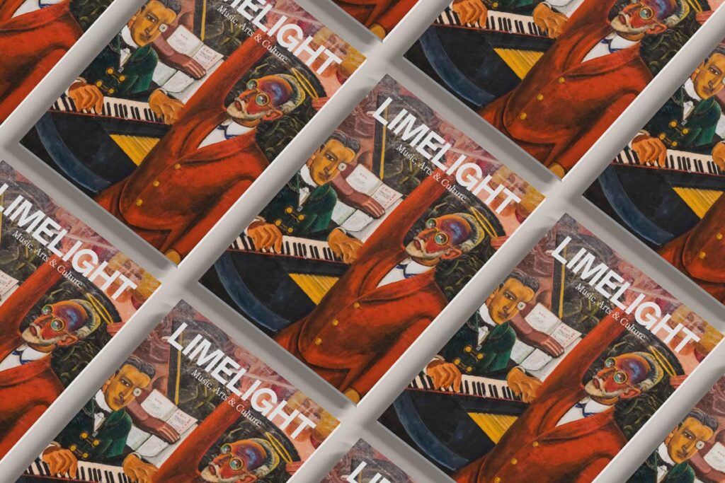 Draft cover of Limelight's July 2025 issue.